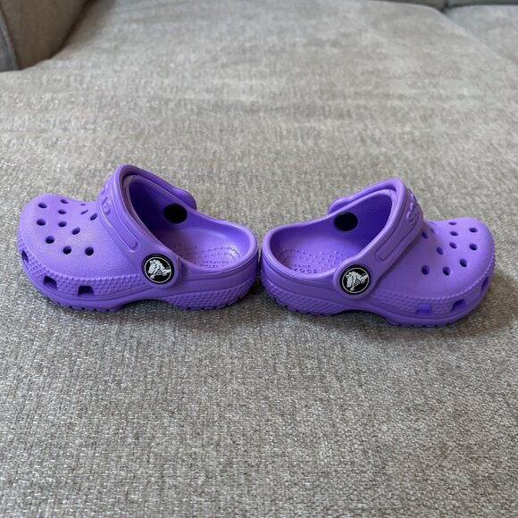 Baby CROCS - Lavender (Purple) - 4C - Picture 4 of 6